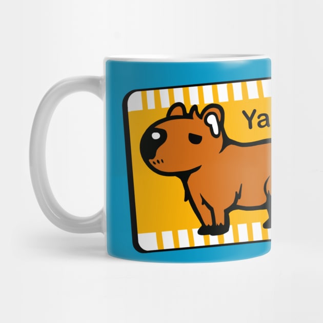 Yahn the Capybara by JovialNightz